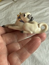 Meissen pug figurine. for sale  WOLVERHAMPTON