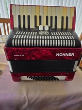 Hohner bravo red for sale  RYTON