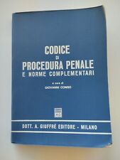 Codice procedura penale.. usato  Villesse