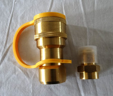 Kit de gás natural 3/4" encaixe de conexão rápida com plugue de inserção macho 3/4" comprar usado  Enviando para Brazil