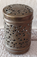 Vintage brass pierced for sale  SWANAGE