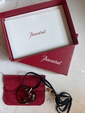 Baccarat red crystal for sale  Redondo Beach
