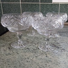 Vintage heavy crystal for sale  DERBY