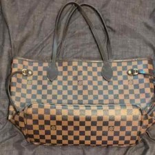 Bolsa Louis Vuitton Neverfull grande quadriculada Damier comprar usado  Enviando para Brazil