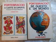 Fortebraccio carte scoperte usato  Montecatini Terme