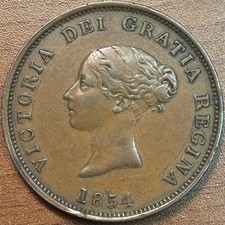 Province of New Brunswick One Penny Token NB-2B2 Canadá (arranhado / grafite) comprar usado  Enviando para Brazil