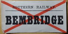 Southern railway luggage for sale  MARKET DRAYTON