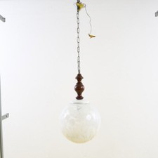 Lampadario vintage boccia usato  Ferrara