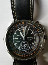 Seiko chronograph flight for sale  BURY