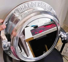 16 inches Nickel Plated Canal Heavy Boat Porthole Window Ship Round Mirror Wall comprar usado 16 inches Nickel Plated Canal Heavy Boat Porthole Window Ship Round Mirror Wall comprar usado  Enviando para Brazil