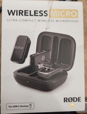 Kit de micro microfone sem fio RODE - USB-C caixa aberta comprar usado  Enviando para Brazil
