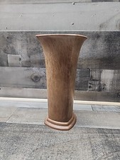 Vaso de florista vintage retrô plástico florista marrom grão de madeira Espanha FLORLUX, usado comprar usado Vaso de florista vintage retrô plástico florista marrom grão de madeira Espanha FLORLUX, usado comprar usado  Enviando para Brazil