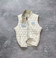 Colete acolchoado sem mangas La Martina Saddlery L Argentina jogador profissional jaqueta  comprar usado  Enviando para Brazil