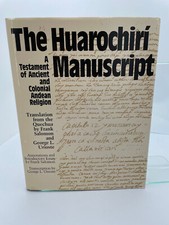 The Huarochiri Manuscript (HC, 1991) 1st Edition comprar usado  Enviando para Brazil