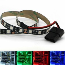 Faixa de luz LED para jogos 12V conector molex PC computador estojo decoração gamer faça você mesmo, usado comprar usado  Enviando para Brazil