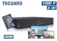 Usado, Sistema de câmera de segurança TOGUARD CS35 8CH DVR 1080P CCTV com fonte de alimentação. comprar usado  Enviando para Brazil