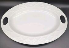 White oval serving for sale  Fowler