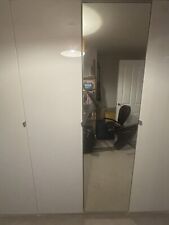 White gloss mirrored for sale  ASHBY-DE-LA-ZOUCH