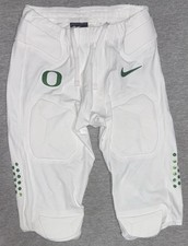 Pantalones de fútbol Nike 2021 Oregon Ducks Pe Game Worn BLANCOS con almohadillas VARIAS TALLAS segunda mano  Embacar hacia Mexico