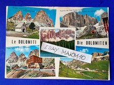Cartolina dolomiti vedutine usato  Italia