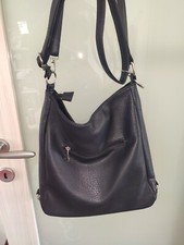 Borsa blu pelle usato  Bergamo