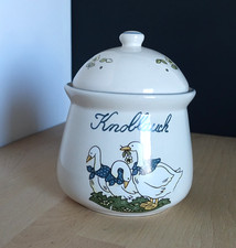 Knoblauchtopf motiv gänse gebraucht kaufen  Deutschland