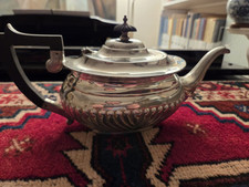 Sheffield silver teapot for sale  LONDON