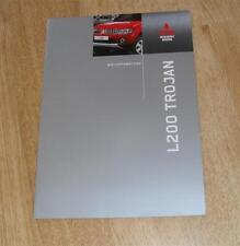 Usado, Folheto Mitsubishi L200 Trojan cabine dupla 4X4 pick up 2010 comprar usado  Enviando para Brazil