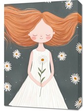 Obraz 50x70cm Wzory dla Dzieci, Dziewczynki Do Pokoju - Lilia na sprzedaż  PL