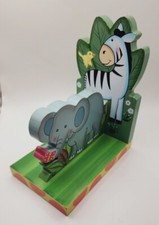 Fantasy Fields Sunny Safari Kids Single Bookend Elefante Zebra Baby Berçário Presente comprar usado  Enviando para Brazil