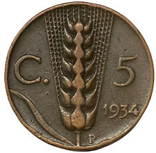 Centesimi 1934 spiga usato  Trani