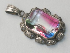 Jugendstil silber anhänger gebraucht kaufen  Raunheim