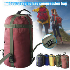 Saco de dormir de compresión impermeable al aire libre senderismo camping almacenamiento segunda mano  Embacar hacia Mexico