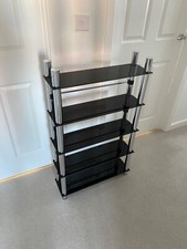 Black glass chrome for sale  READING