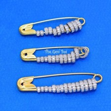 Conta espaçadora de roda 3mm 4mm 5mm 6mm ouro branco 14k diamante eternidade Rondelle comprar usado  Enviando para Brazil