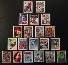 Scott #4159 2007 - 41¢ - Marvel Comic Book Superheroes - Juego de 20 singles - MNH segunda mano  Embacar hacia Mexico