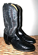 Justin genuine alligator for sale  San Antonio