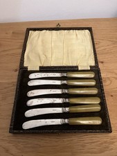 Six butter knifes for sale  REDCAR