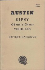 Austin gipsy g4m10 for sale  BATLEY