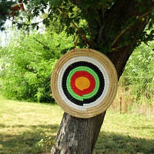 Zielscheibe stroh 50cm gebraucht kaufen  Berlin