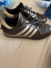 Brown leather retro for sale  PAISLEY