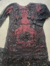 Pakistani maroon black for sale  READING