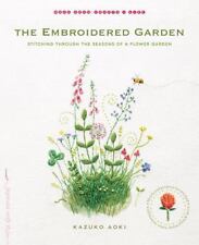 Embroidered garden stitching for sale  Pittsburgh