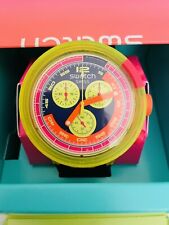 Orologio swatch neon usato  Taranto
