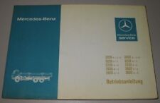 Betriebsanleitung mercedes lkw gebraucht kaufen  Wilhelmshaven