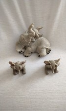 Three resin elephant for sale  LYDNEY