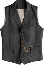 Mens tweed vest for sale  Rancho Cucamonga