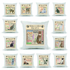 Cat cushion cover for sale  LOUTH