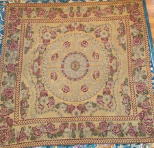 Tapeçaria Sisilia algodão chenille rosa motivo floral Francesca âmbar 56x56" comprar usado Tapeçaria Sisilia algodão chenille rosa motivo floral Francesca âmbar 56x56" comprar usado  Enviando para Brazil