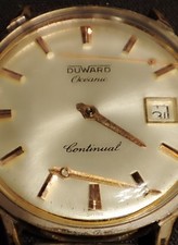 Vintage Reloj Automatico Duward Oceanic Continual, Movimiento Technos 17 Rubis. comprar usado  Enviando para Brazil